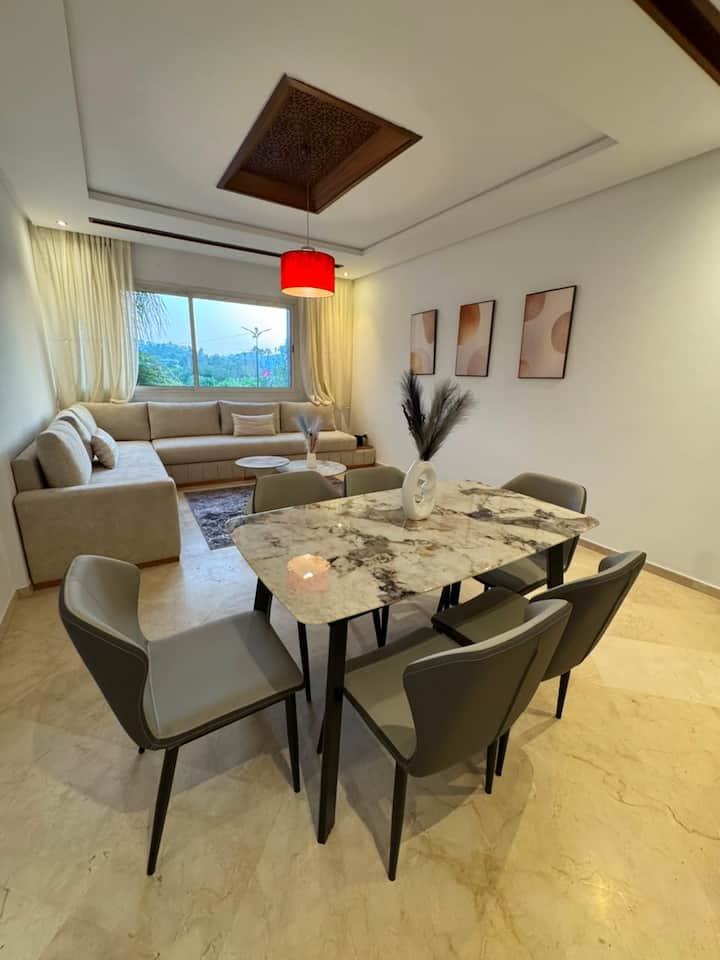 Luxury Majorelle Residence : Park View & Amenities - Tánger