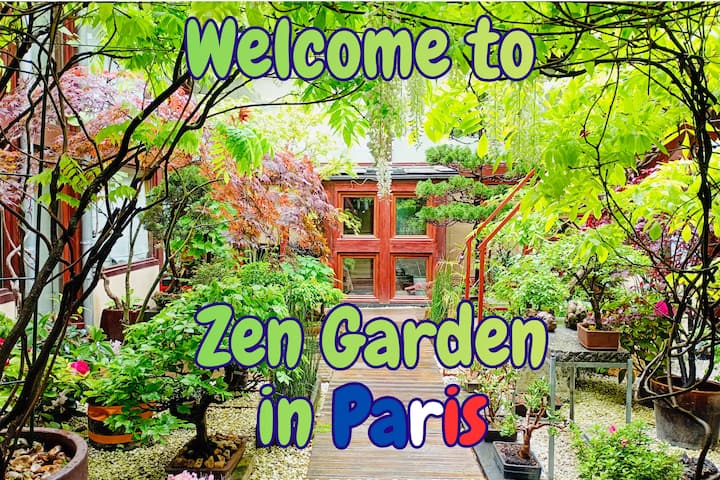 Unique And Cosy Zen Garden In Paris ! - París
