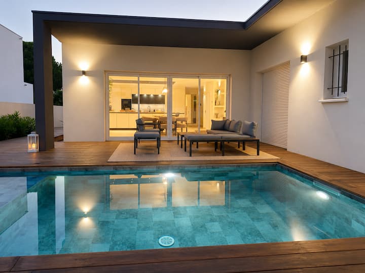 Villa 4 Chambres, Piscine Et Plage à 800 M - Valras-Plage