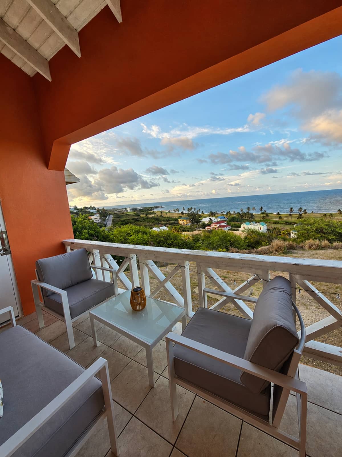 Sea View Balcony apartment in St. Kitts