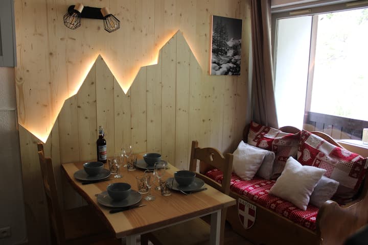 Nouveau ! Studio 4 Personnes à La Norma - Aussois