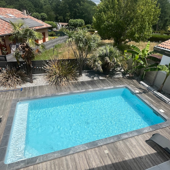 Chambre Et Entrée Privée, Sdb Et Wc Privé, Piscine - Seignosse