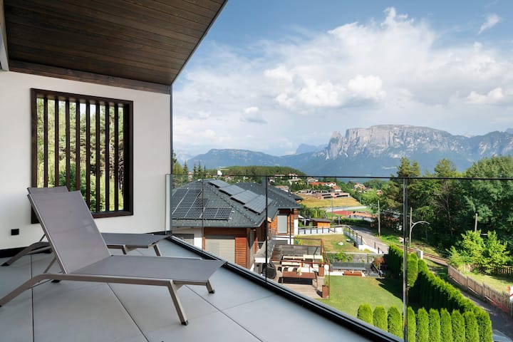 Villa Aulank Apartment 2 Stock - Klobenstein