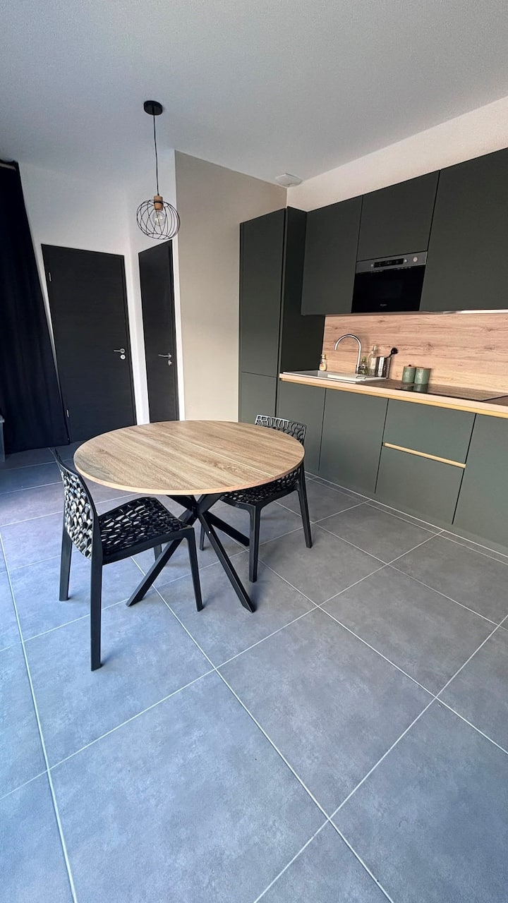 Studio Neuf Avec Terrasse Et Jardin - Amnéville