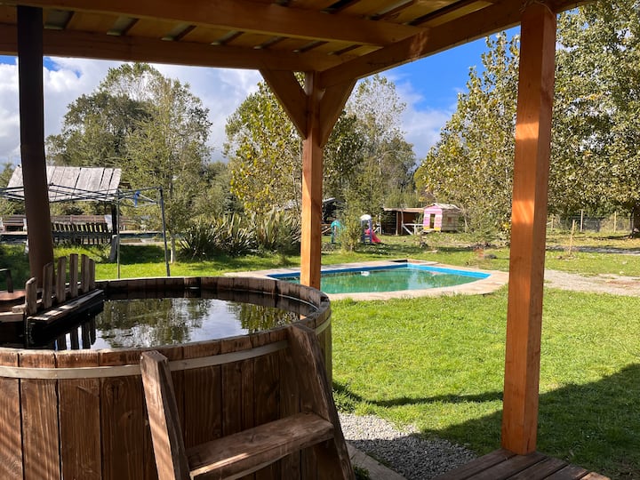 "Desconéctate En Esta Hermosa Cabaña Rústica - Panguipulli