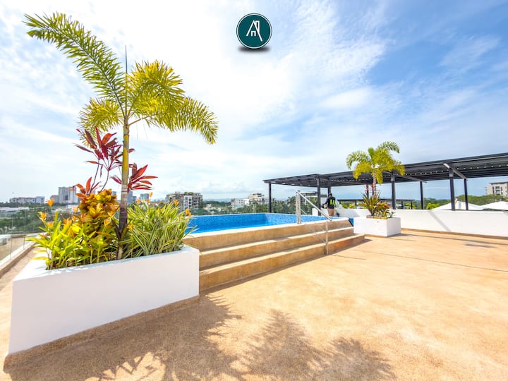 Walkable 1br In Versalles | Rooftop Pool At Pv - Puerto Vallarta