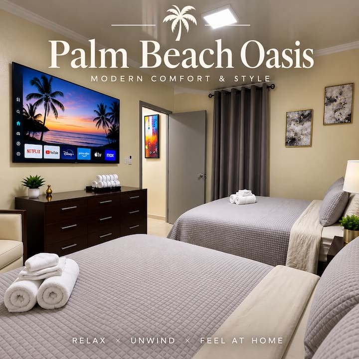 Palm Beach Oasis Modern Comfort & Style - Aruba