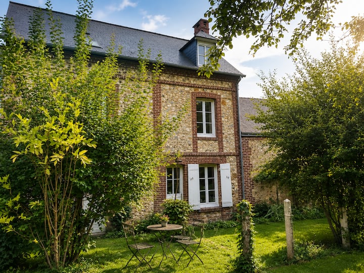 Ancienne Laiterie à Villerville Mer & Jardin - Villerville