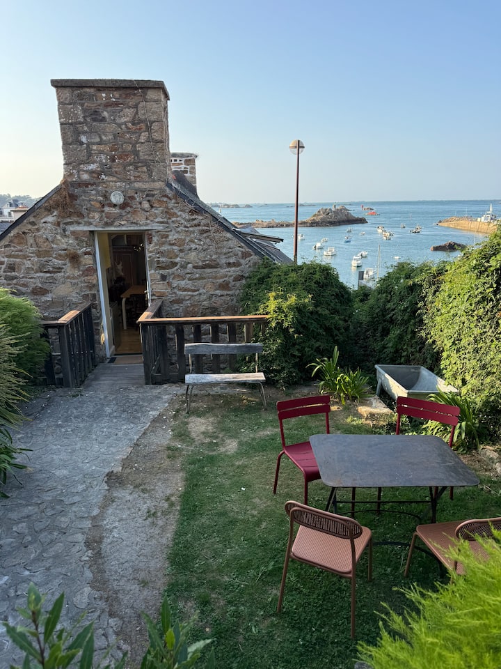 Petite Maison De Charme Vue Mer Au Cœur Du Village - Île de Bréhat