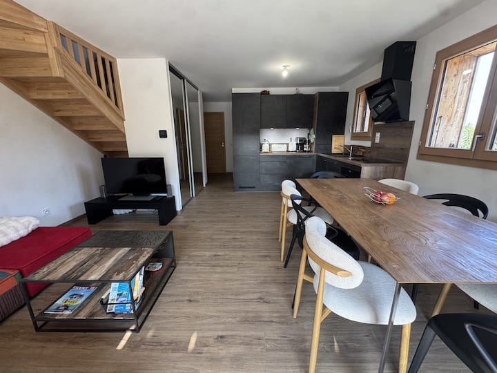 Appartement Contemporain - 8 Pers. - Les Carroz d'Arâches