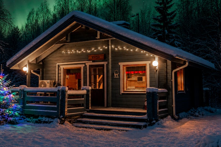 Chalet Paisible En Laponie Avec Sauna Et Cheminée - Rovaniemi