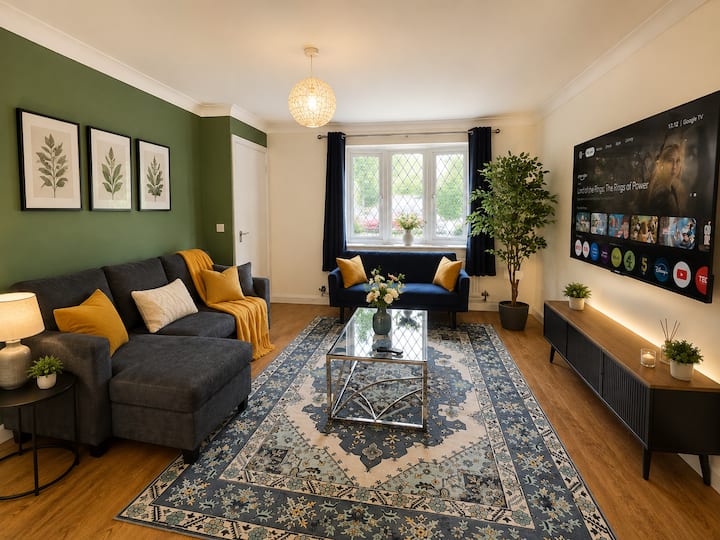 Modern 4-bedroom Home 3.5 Bathroom 3 Free Parking - Reading