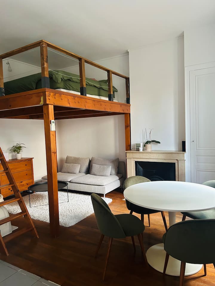 Studio Villeurbanne Avec Patio - Proche Lyon - Villeurbanne