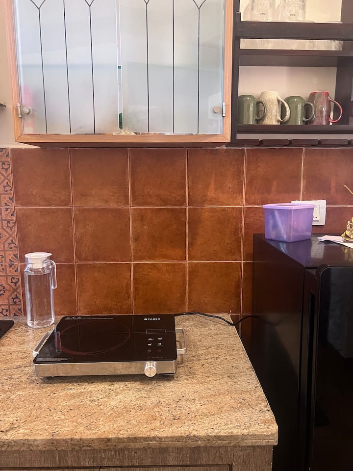 We have induction and thats pretty decent too - prepare something Simple