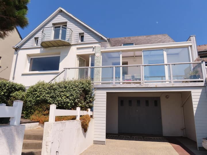 La Maôve Maison Familiale En Front De Mer - Portbail