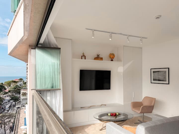 ÓTimo Studio Com Piscina E Academia No Arpoador - Brasil