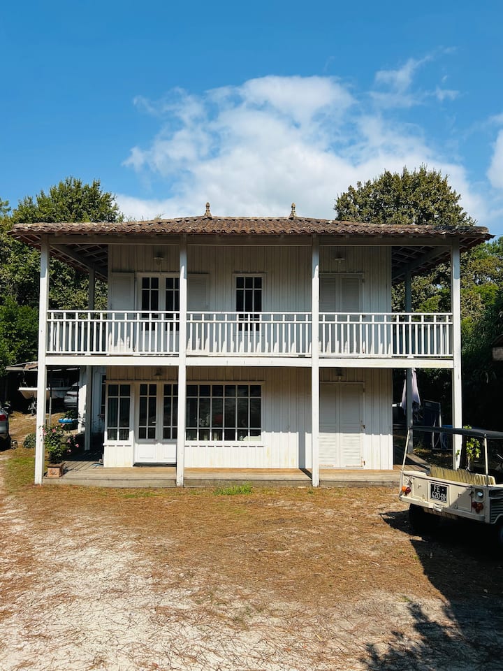 Maison Familiale à 100 M De La Plage Grand Piquey - Arcachon