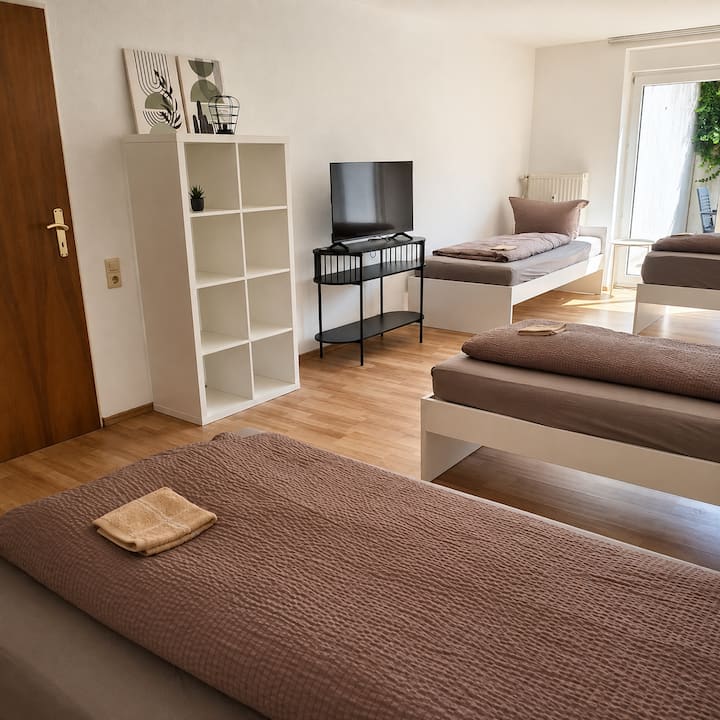 Möbliertes Apartment Für Firmen | 4 Einzelbetten - Auggen