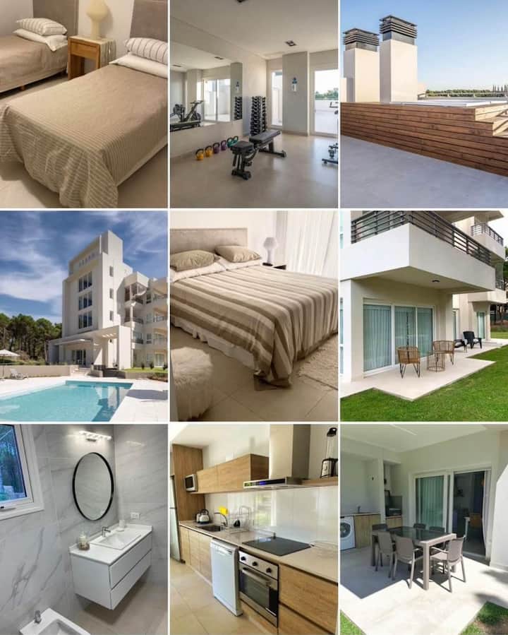 Departamento Para Disfrutar Con Patio Propio. - Pinamar
