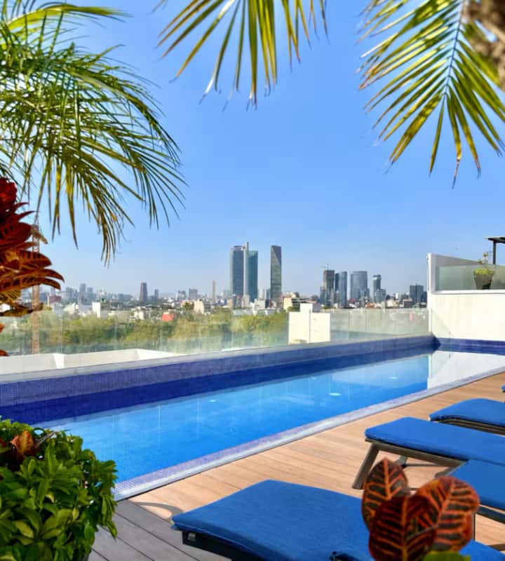 Modern 3br Condo In Condesa/ Sky Pool & Gym 805 - Mexico