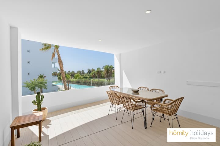 Homity Holidays - Apartamento De Lujo Mf-2-p8-1a - Salobreña