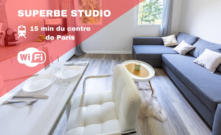 Superbe & Charmant Studio - Les Lilas