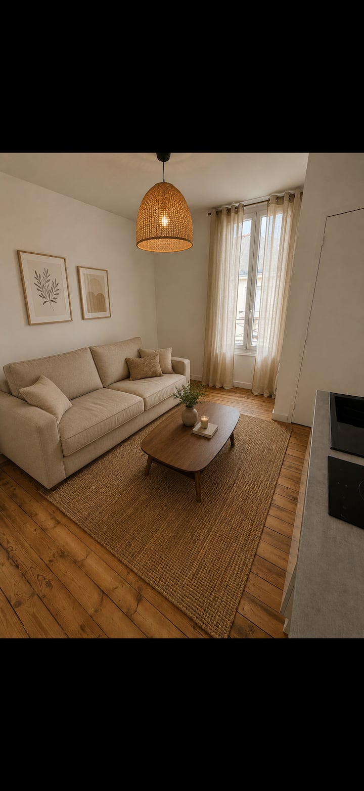Studio Cosy Proche De La Gare Angers Maître éCole - Angers
