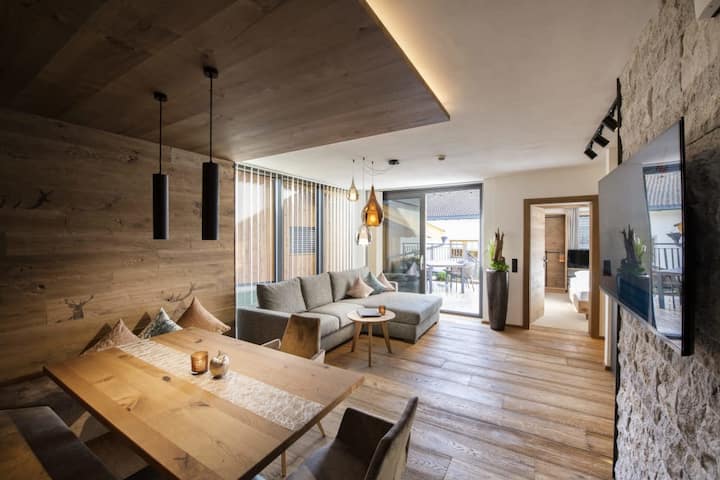 Chalets Alpenjuwel Enzian Ground Floor With Sauna - Tux