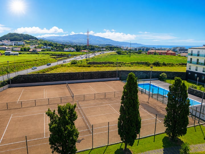 New! Pico Azul  Vista Panorâmica, Piscina E Ténis - Ponta Delgada