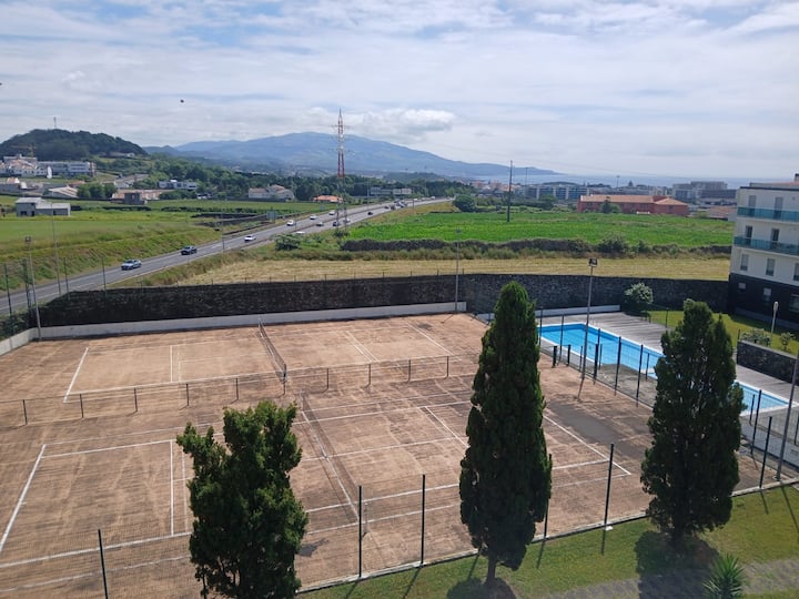 Pico Azul  Vista Panorâmica, Piscina E Ténis - Ponta Delgada