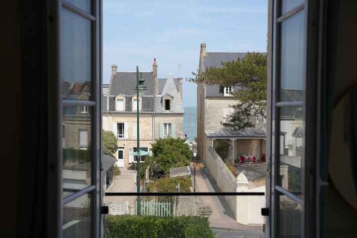 L'horizon Bleu - Appartement 2 Pièces Avec Vue Mer - Luc-sur-Mer