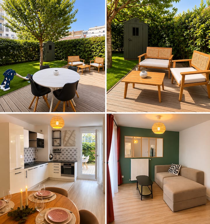 T3 Avec Grand Jardin Privé Proche La Défense Paris - Le Chesnay