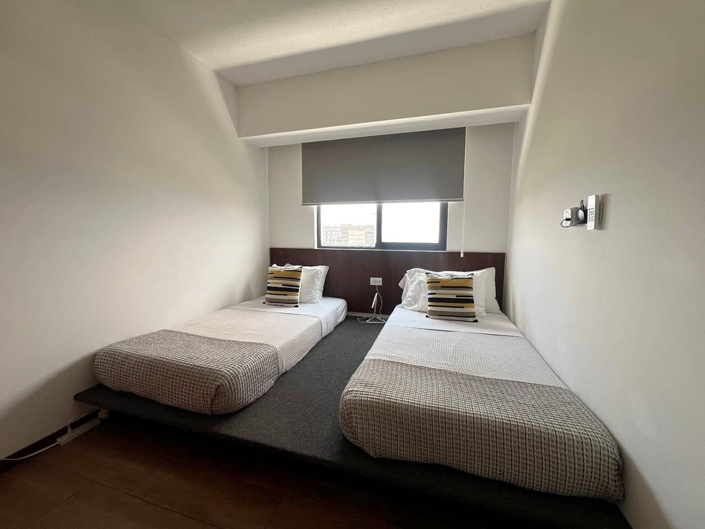 Segundo dormitorio con dos camas individuales
