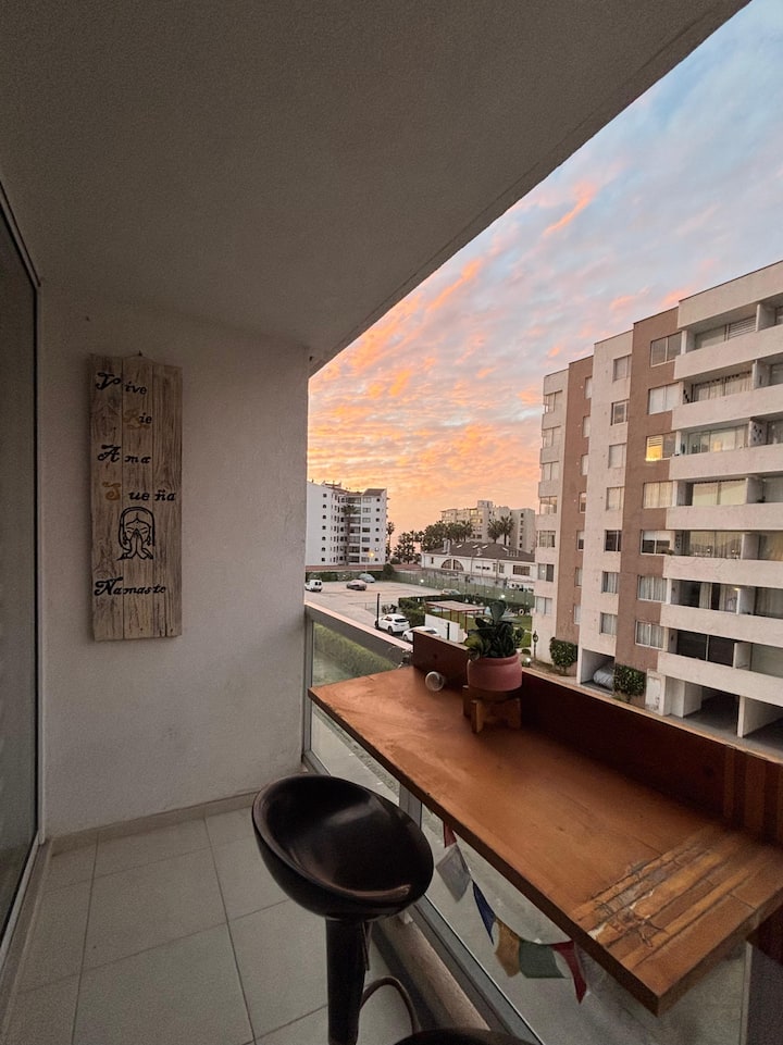 Hermoso Departamento A Pasos De La Playa. - La Serena
