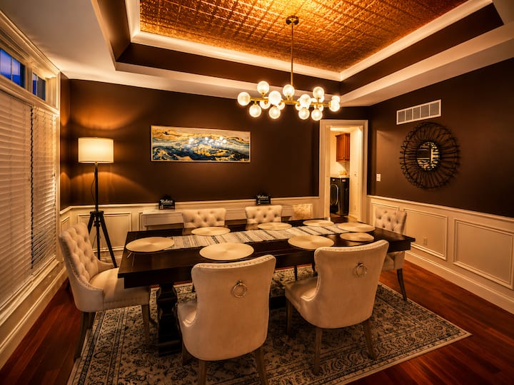 Executive Luxury Home | Grand King Suite + Lounge - Bloomington, IL