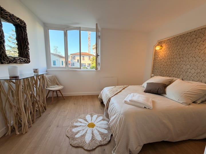 Maison Plein Sud, Au Calme Plage  à 300 M - Saint-Laurent-du-Var