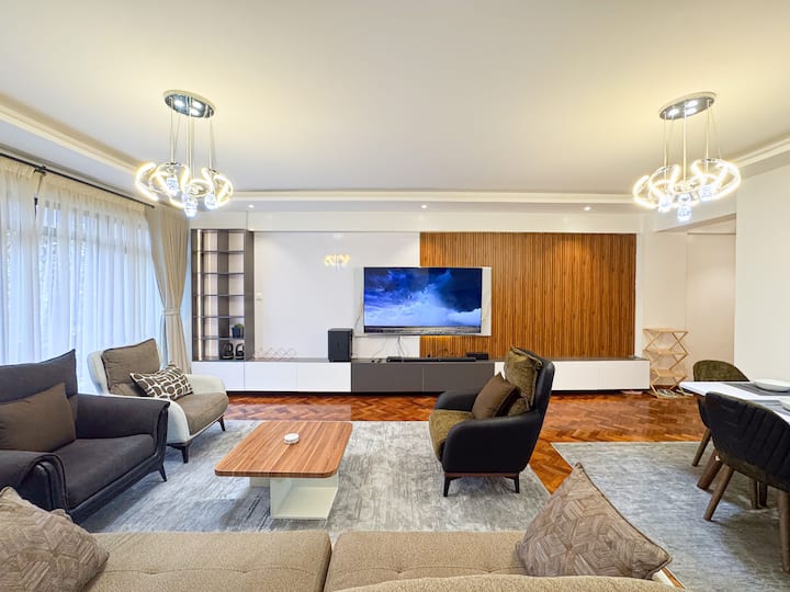 Luxury 3br Haven|pool, Gym |Hurlingham - Nairobi