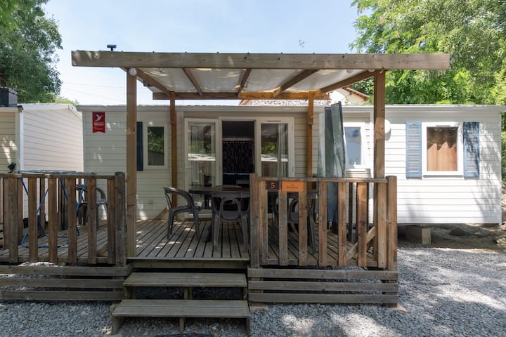 Mobil-home Confort B - 1-8 Pers - Ardèche