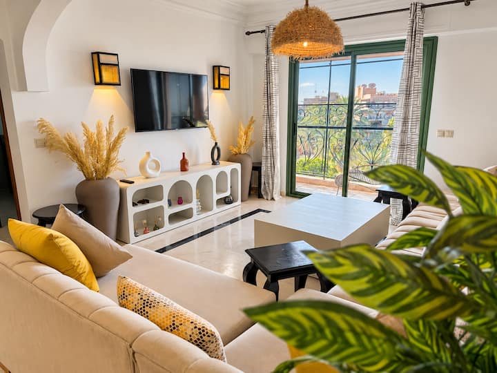 Gueliz Duplex 2-br Pool, Terrace Majorelle Garden - Marrocos