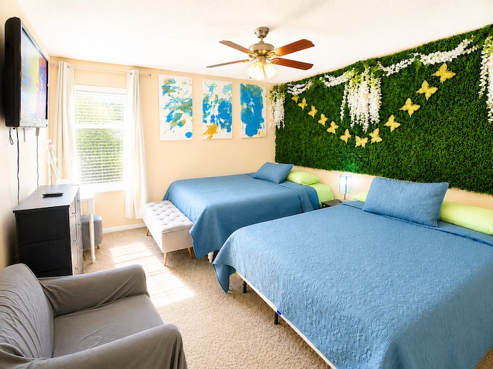 Dfwairport Escape W/balcony Near 6flags & Stadiums - Grand Prairie, TX