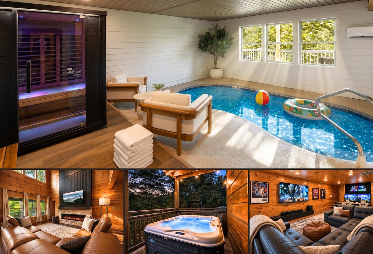 Indoor Pool • Hot Tub • Theater • Games • Views