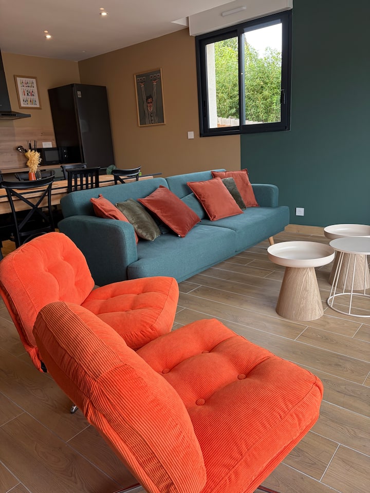 Casa Mesa Normandie : Ville Et Plages Avec Jardins - Arromanches-les-Bains
