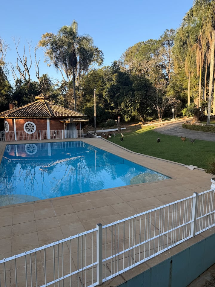 Casa De Campo Com Piscina E 10.000m De Natureza - Itupeva