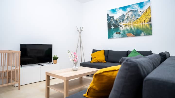 Apartamento | Nuevo | Metro | Supermarket | 6pax - Móstoles