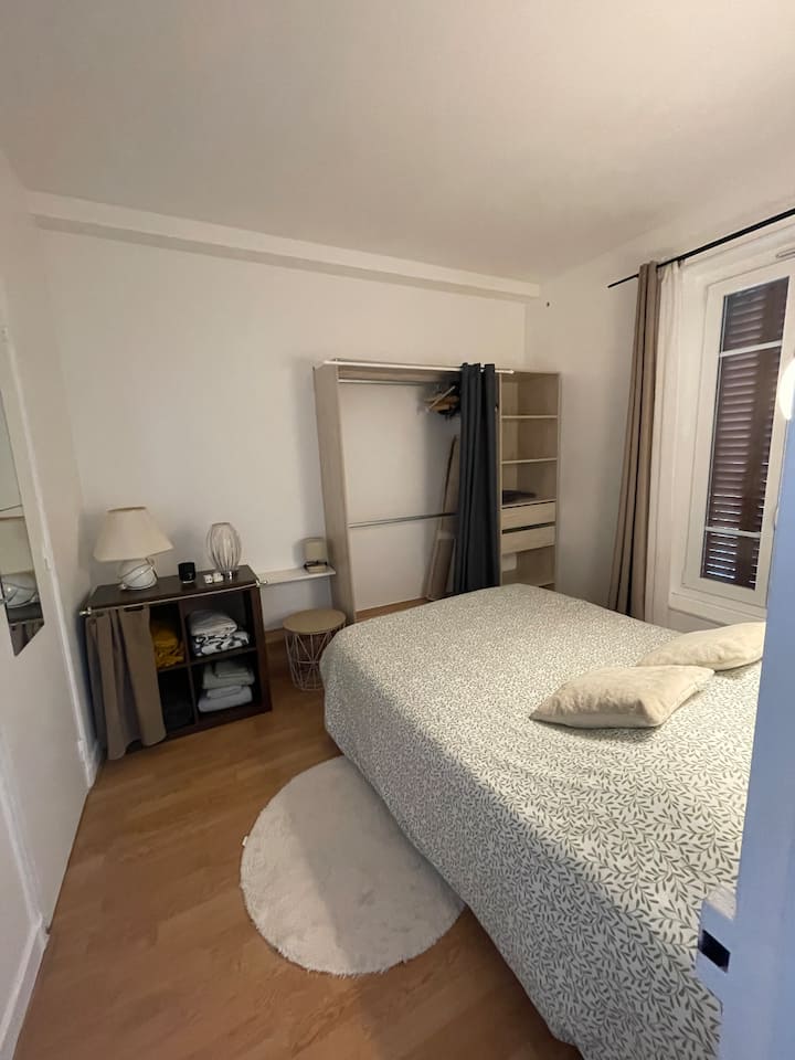 T2 Cosy éQuipé  2 Pers  Métro 8  Proche Paris - Maisons-Alfort