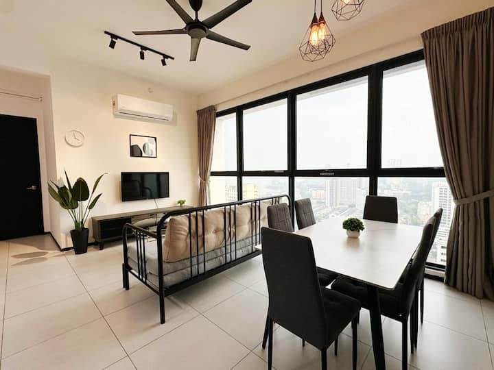 Comfort Penang Bridge View 3bedroom2 Bathroom - Penang