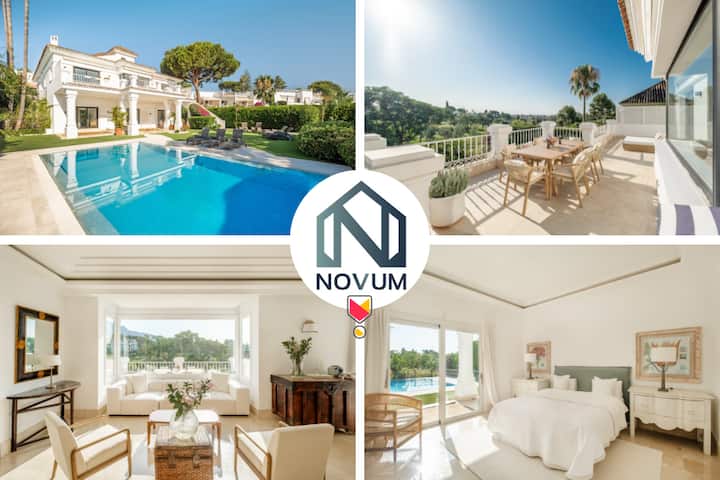 Newly Renovated Frontline Golf 7 Bdrm Luxury Villa - Marbella