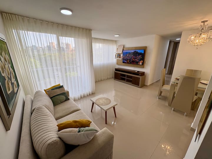 Apartamento Amoblado En Villa Carolina | Piscina | - Barranquilla
