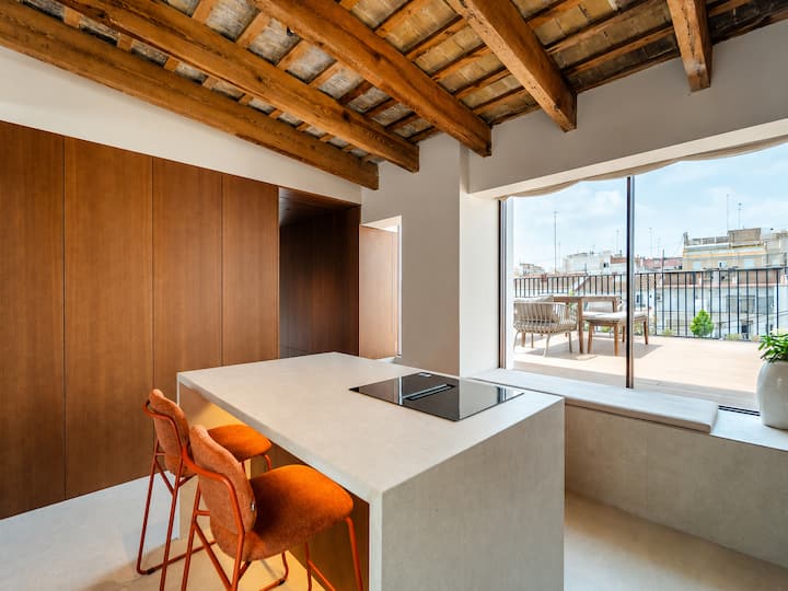 Casa Luisa: áTico A Estrenar Con 2 Terrazas - Valencia