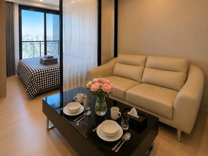 Mrt | Free Pickup | Mall | Sky Pool | Gym | Wifi - Thailand